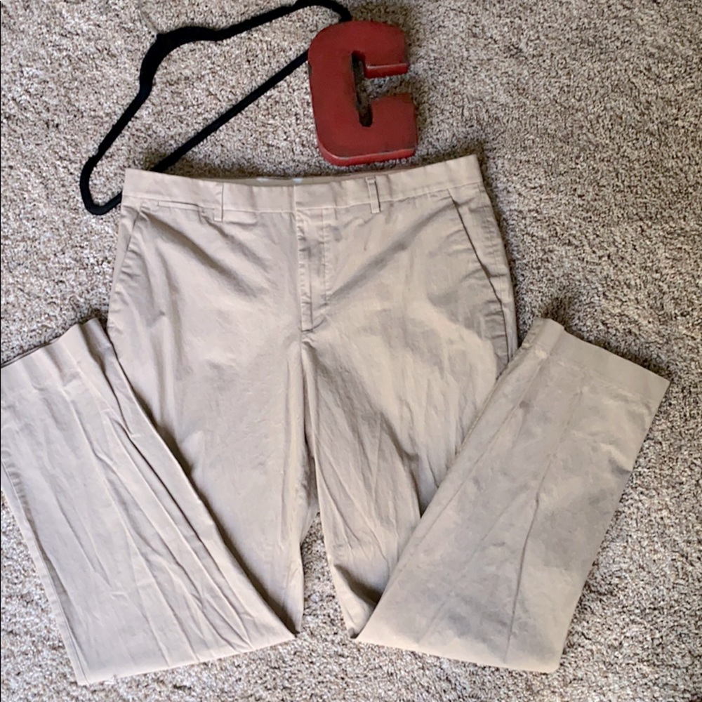 EXPRESS men’s stretch khaki casual slacks